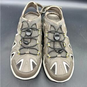 Eddie Bauer Hiking Sandels Laketrail Mens 9 Medium Hook and Eye Back Closure